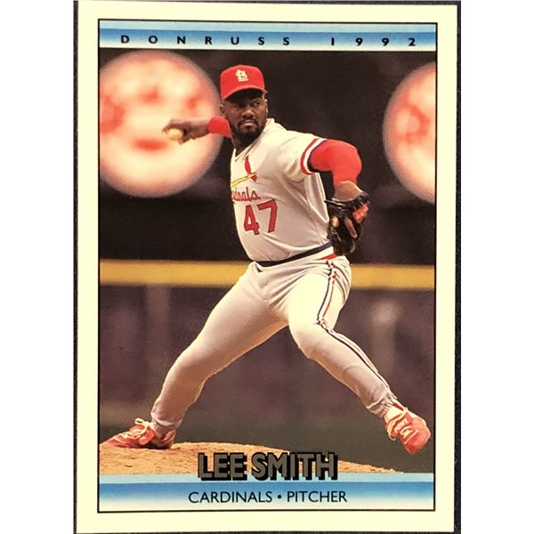 1992 DONRUSS BASEBALL LEE SMITH (HOF)