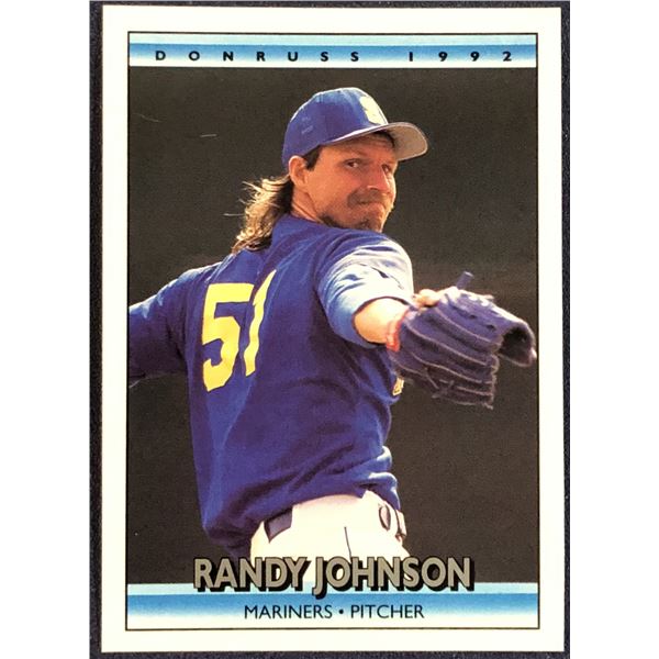 1992 DONRUSS BASEBALL RANDY JOHNSON (HOF)