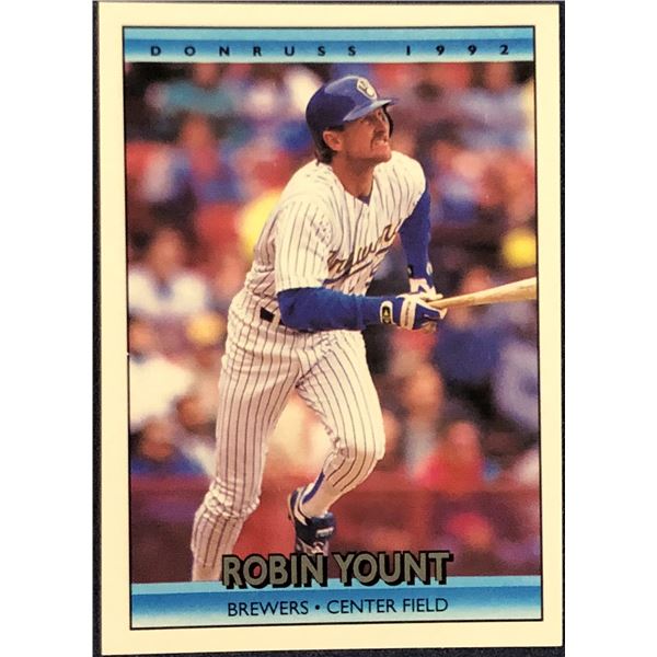 1992 DONRUSS BASEBALL ROBIN YOUNT (HOF)