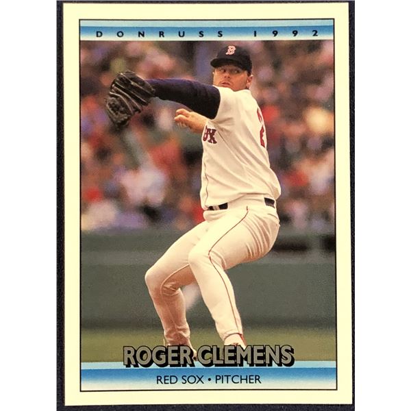 1992 DONRUSS BASEBALL ROGER CLEMENS