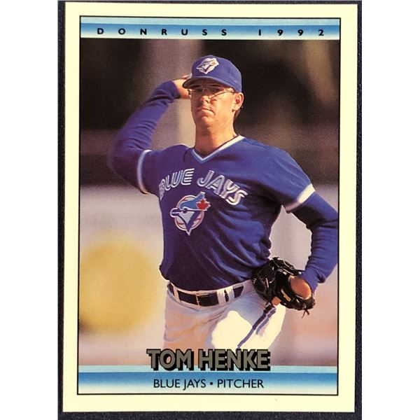 1992 DONRUSS BASEBALL TOM HENKE