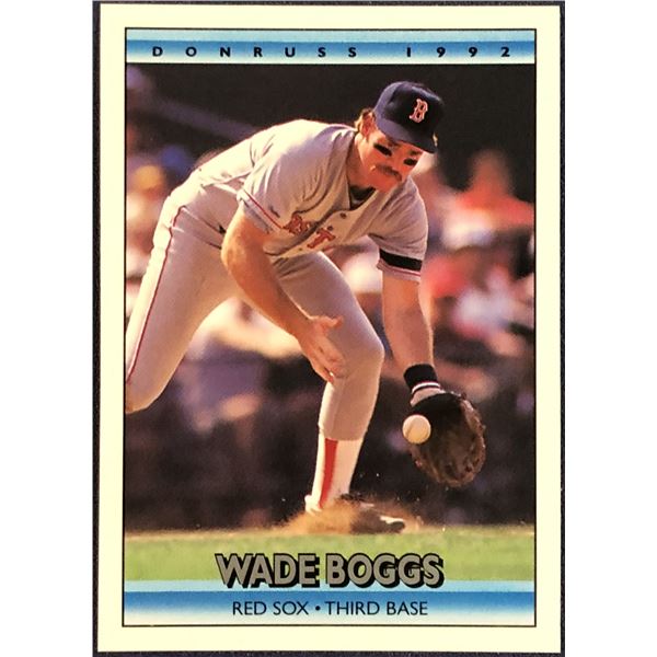 1992 DONRUSS BASEBALL WADE BOGGS (HOF)