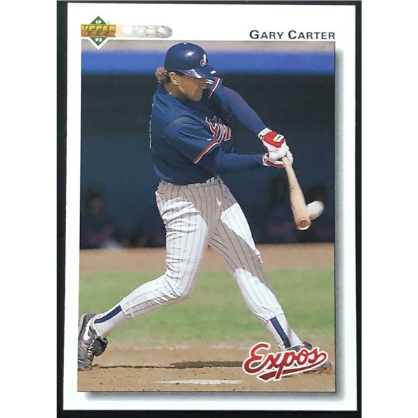 1992 UPPER DECK GARY CARTER (HOF)