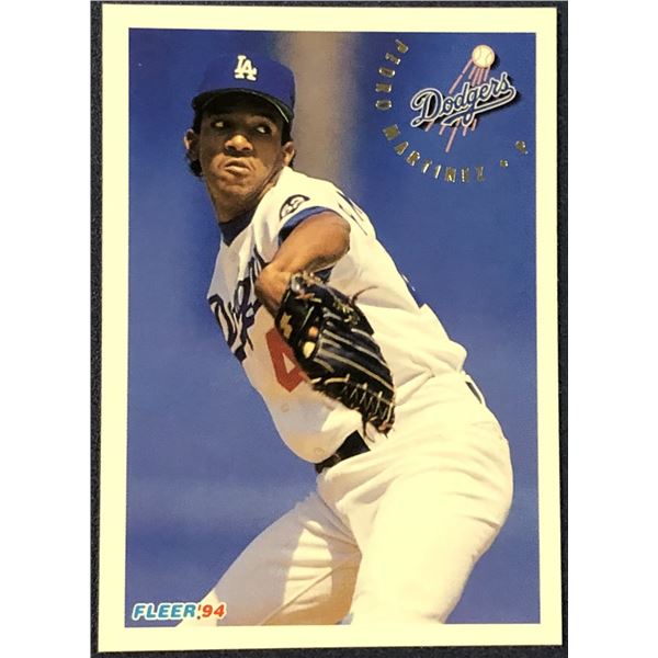 1994 FLEER PEDRO MARTINEZ (HOF) ROOKIE CARD