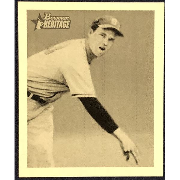 2001 BOWMAN HERITAGE JOHNNY SAIN (HOF)