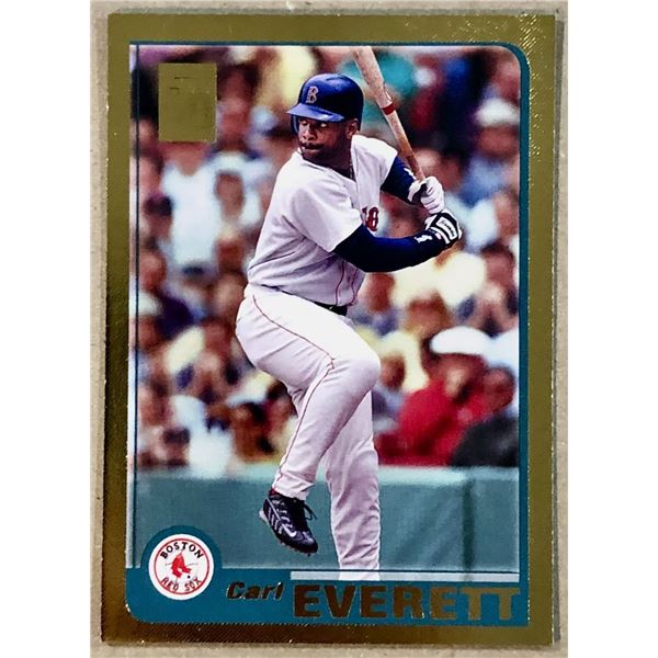2001 TOPPS LIMITED EDITION CARL EVERETT