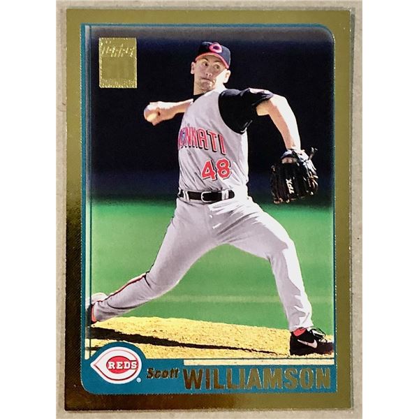 2001 TOPPS LIMITED EDITION SCOTT WILLIAMSON