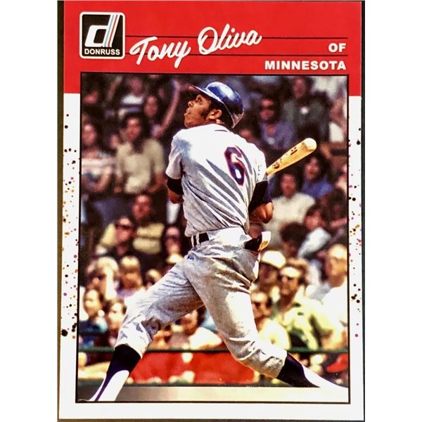 2023 DONRUSS TONY OLIVA (HOF)