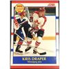 Image 1 : 1990-91  SCORE KRIS DRAPER ROOKIE CARD