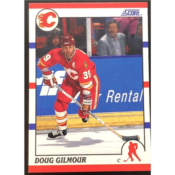 1990-91 SCORE DOUG GILMOUR (HOF)