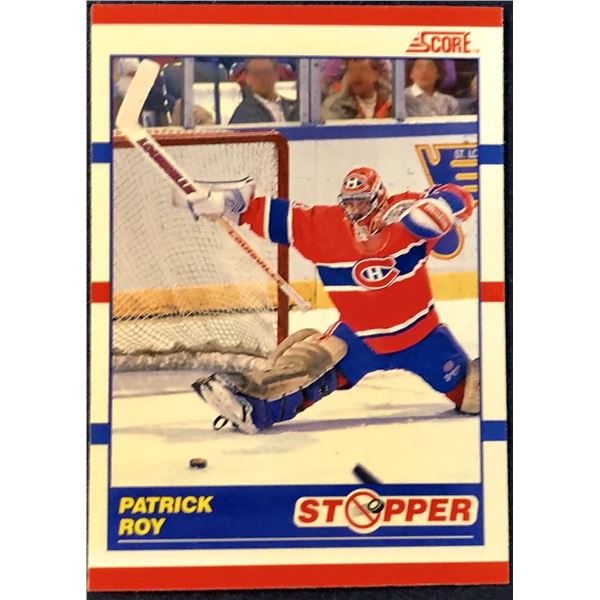 1990-91 SCORE NHL PATRICK ROY (HOF)