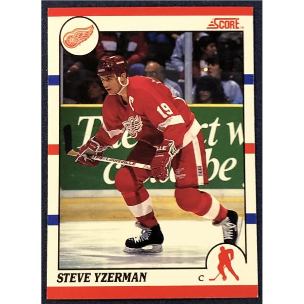 1990-91 SCORE NHL STEVE YZERMAN (HOF)