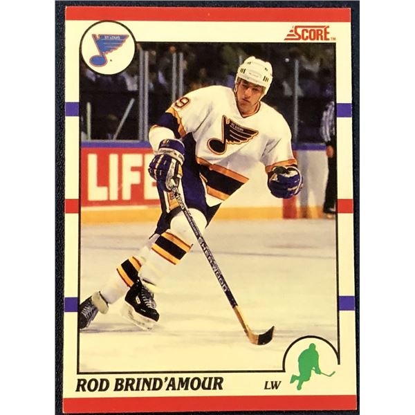 1990-91 SCORE ROD BRIND'AMOUR ROOKIE CARD