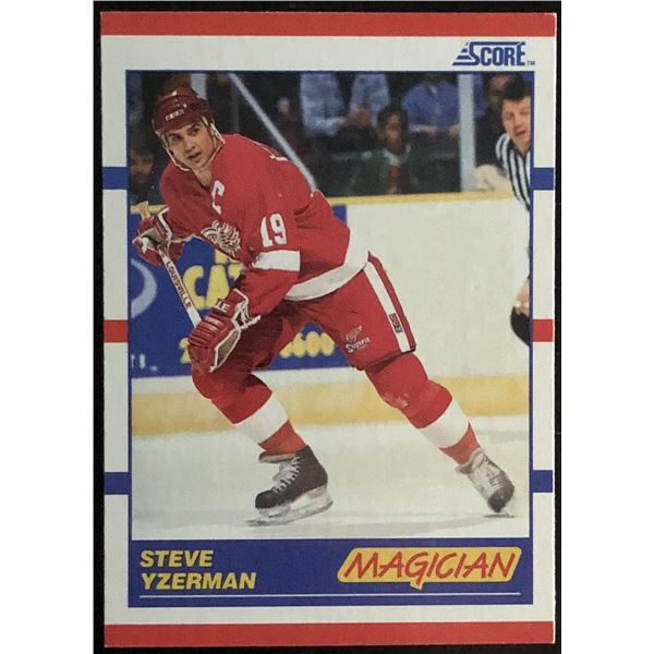 1990-91 SCORE STEVE YZERMAN (HOF)