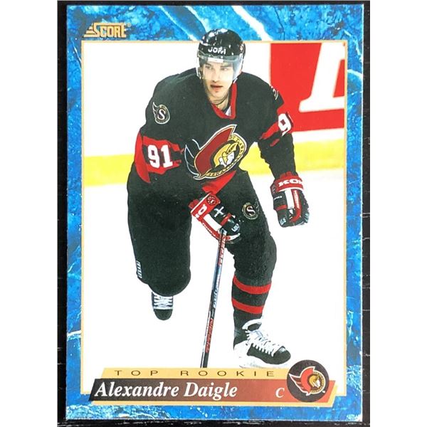 1993-94 SCORE ALEXANDRE DAIGLE ROOKIE CARD