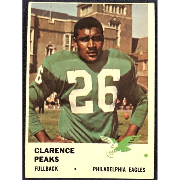 1961 FLEER NFL FOOTBALL CLARENCE PEAKS