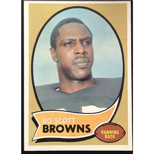 1970 TOPPS BO SCOTT (HOF) ROOKIE CARD