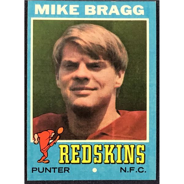 1971 TOPPS NFL FOOTBALL MIKE BRAGG