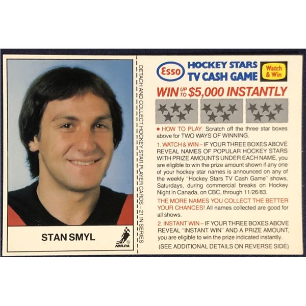 1983-84 ESSO NHL STAN SMYL