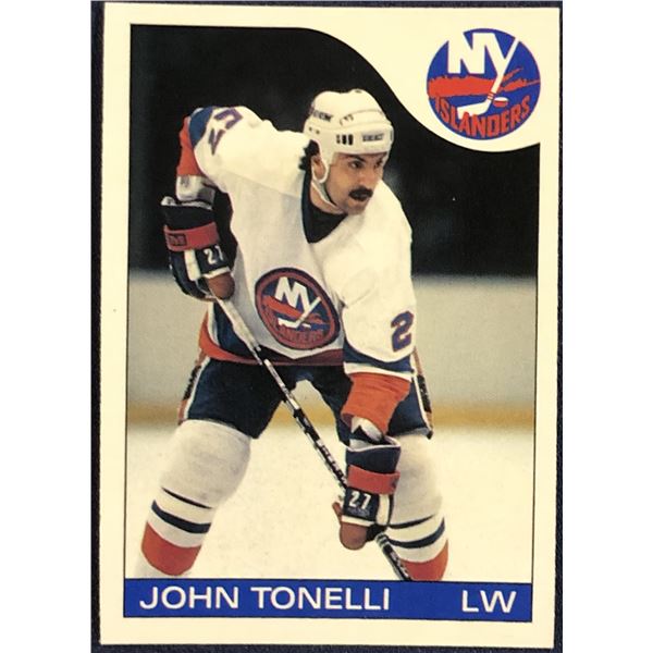 1985-86 O-PEE-CHEE NHL JOHN TONELLI
