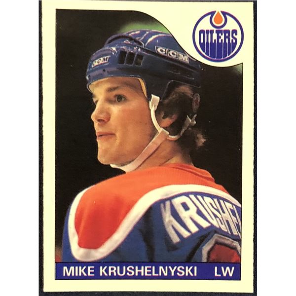 1985-86 O-PEE-CHEE NHL MIKE KRUSHELNYSKI