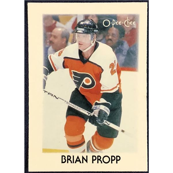 1987-88 O-PEE-CHEE NHL MINI - BRIAN PROPP