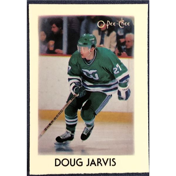 1987-88 O-PEE-CHEE NHL MINI - DOUG JARVIS