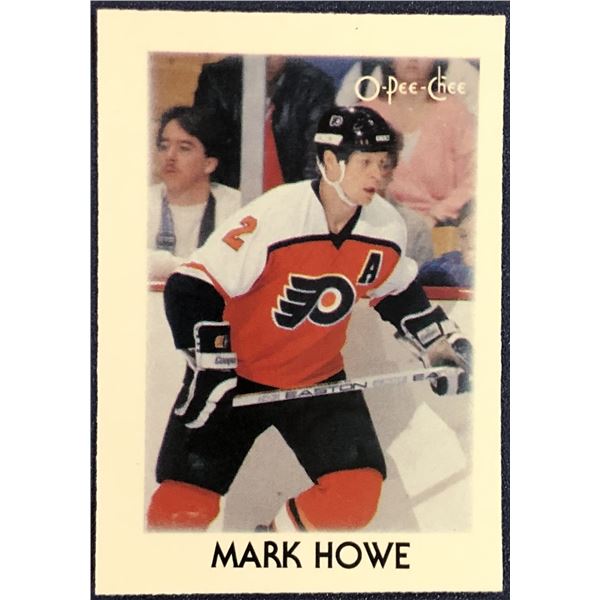1987-88 O-PEE-CHEE NHL MINI - MARK HOWE (HOF)