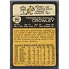 Image 2 : 1973 TOPPS TERRY CROWLEY