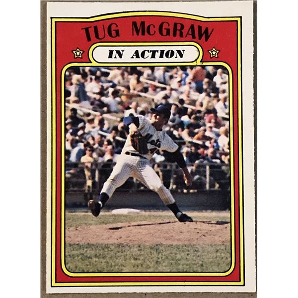 1972 O-PEE-CHEE TUG McGRAW