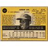 Image 2 : 1971 O-PEE-CHEE LERON LEE ROOKIE CARD