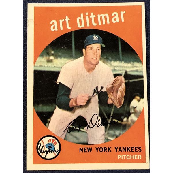1959 TOPPS GREYBACK ART DITMAR