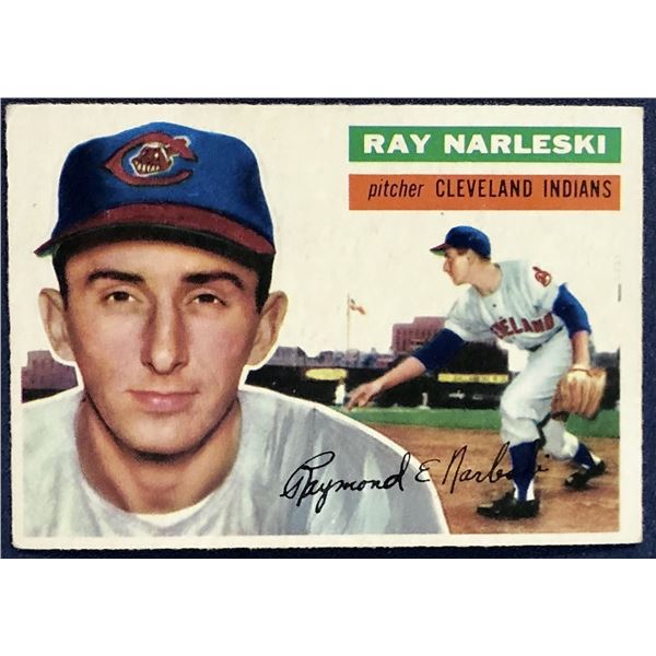 1956 TOPPS GRAYBACK RAY NARLESKI