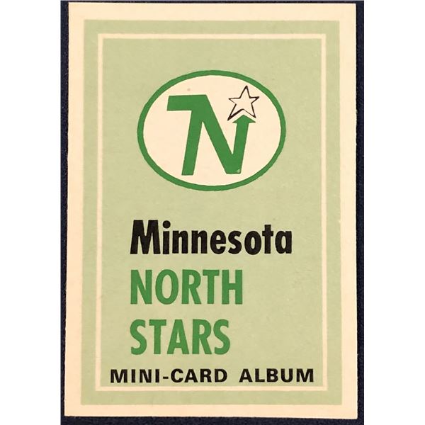 1969-70 O-PEE-CHEE NHL MINI CARD ALBUM - MINNESOTA NORTH STARS