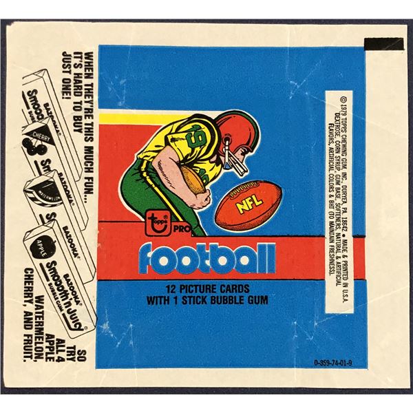 1979 TOPPS NFL FOOTBALL WRAPPER