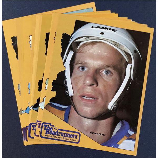 1975-76 WHA PHOENIX ROADRUNERS POSTERS (11)