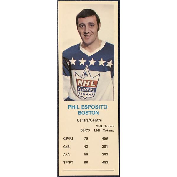 1970-71 DAD'S COOKIES PHIL ESPOSITO (HOF)