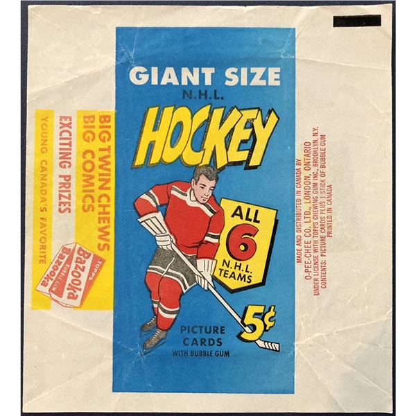 1964-65 O-PEE-CHEE HOCKEY WRAPPER