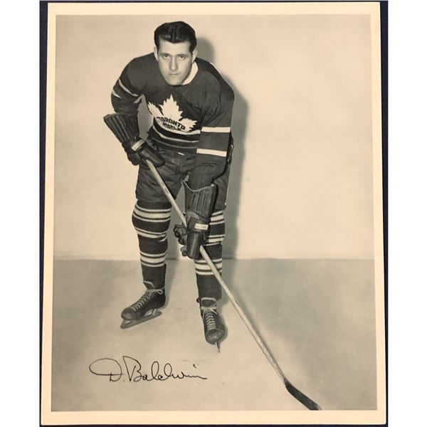 1945-54 QUAKER OATS NHL HOCKEY - DOUG BALDWIN