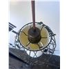 Image 5 : Metal Floor Lamp With Three Cage Shades And Faux Plant