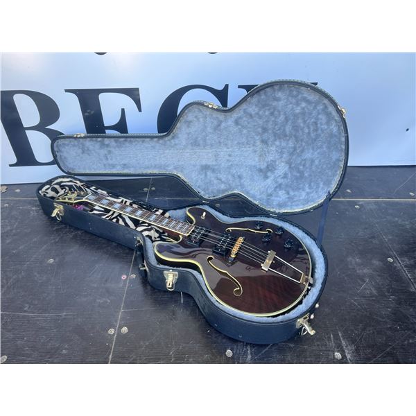 Ibanez Semi-Hollow Electric Guitar With Case & Seymour Duncan Pickups