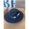 Image 2 : Stetson Night Sky S Black Wool Blend Hat, Size S, Boxed