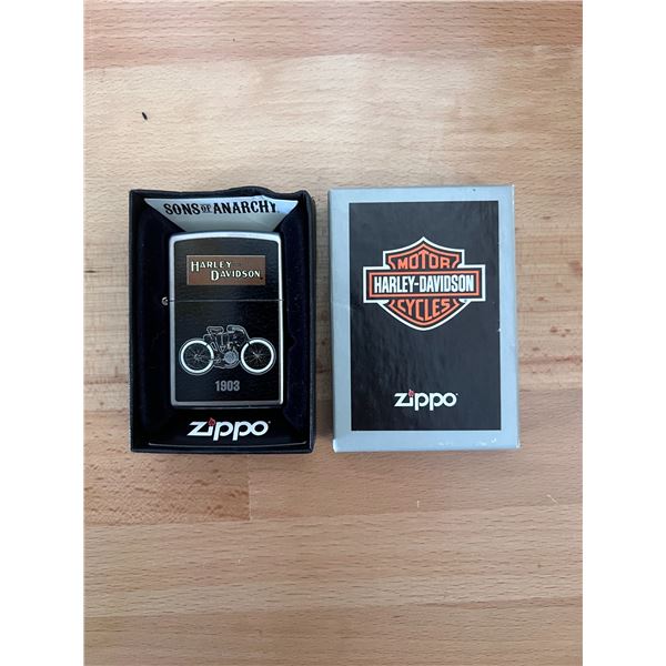 Harley-Davidson Zippo Lighter 1903 Sons of Anarchy Box