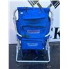 Image 7 : 2 Tommy Bahama Blue Beach Chairs And 1 Red Zero Gravity Recliner