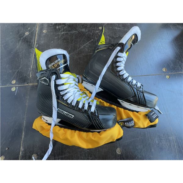 Bauer Supreme Force Senior Hockey Skates Size 6.5 with Blade Covers