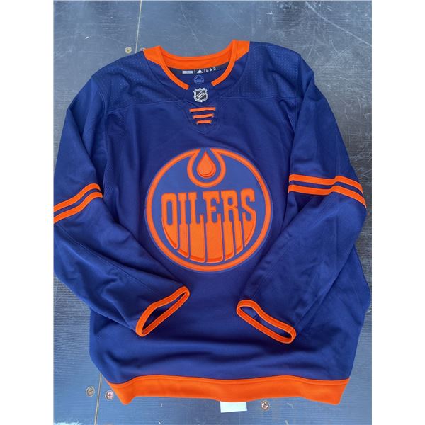 Adidas Edmonton Oilers NHL Hockey Jersey Size 54