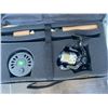 Image 3 : Crystal River Fly/Spin Combo Rod With Reels and Fly Tying Kit. Extra net included