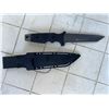 Image 1 : Smith & Wesson Fixed Blade Tactical Knife with Sheath