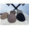 Image 1 : 5 Flat Caps – Brixton and Kangol Various Patterns