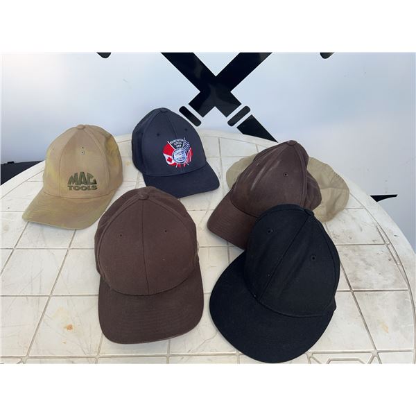 6 Flexfit L/XL Hats MAC Tools Edmonton Local 488 Lids